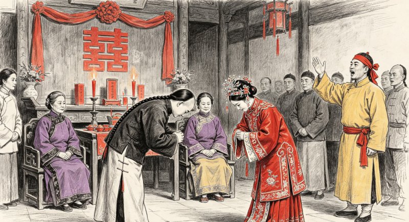 《趙家葛坊》   第十一章   癡情女千里尋郎 鬧婚場(chǎng)種留東洋9.png